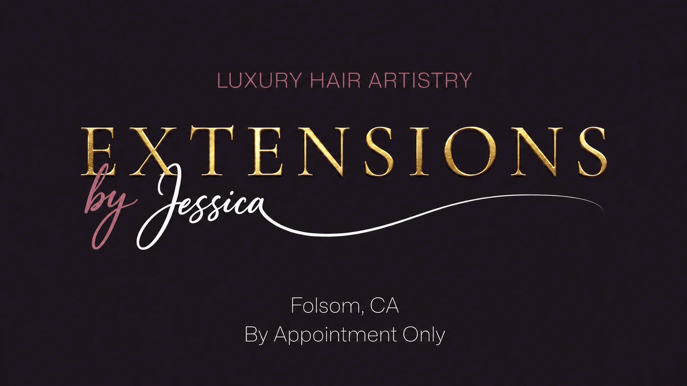 Extensions by Jessica business card